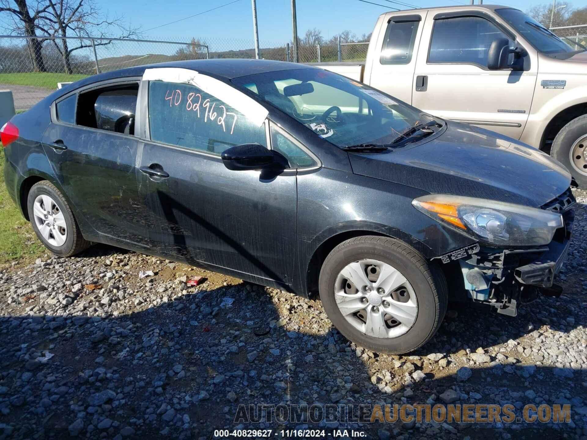 KNAFK4A62G5549000 KIA FORTE 2016