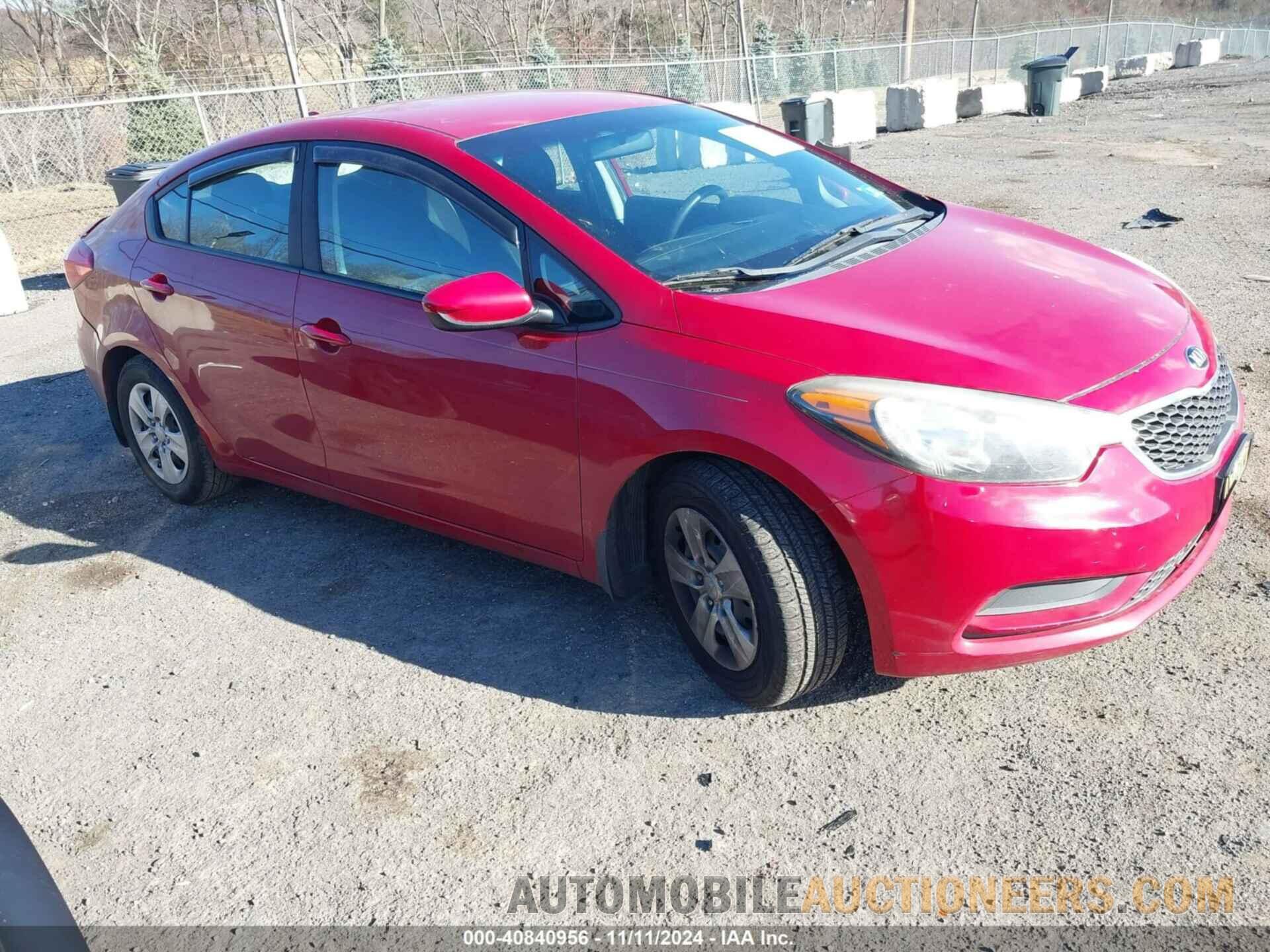 KNAFK4A62G5600947 KIA FORTE 2016