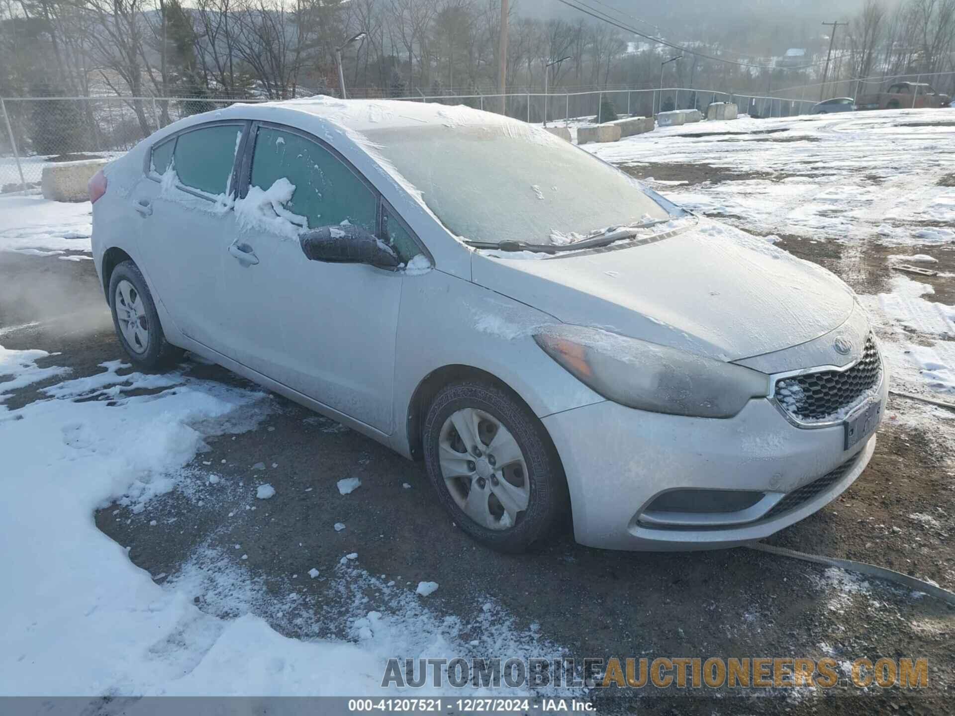 KNAFK4A63E5142364 KIA FORTE 2014