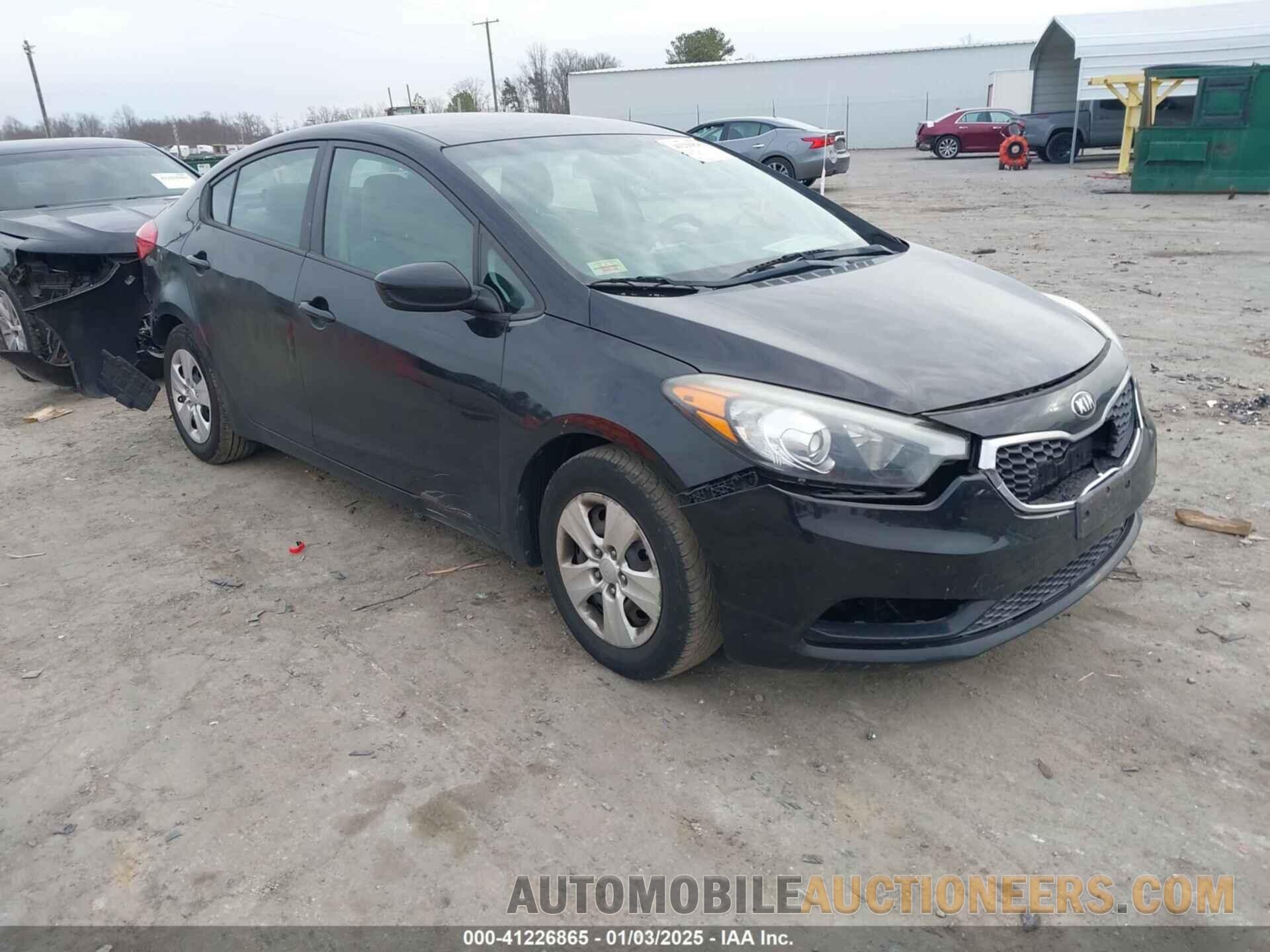 KNAFK4A63F5400965 KIA FORTE 2015