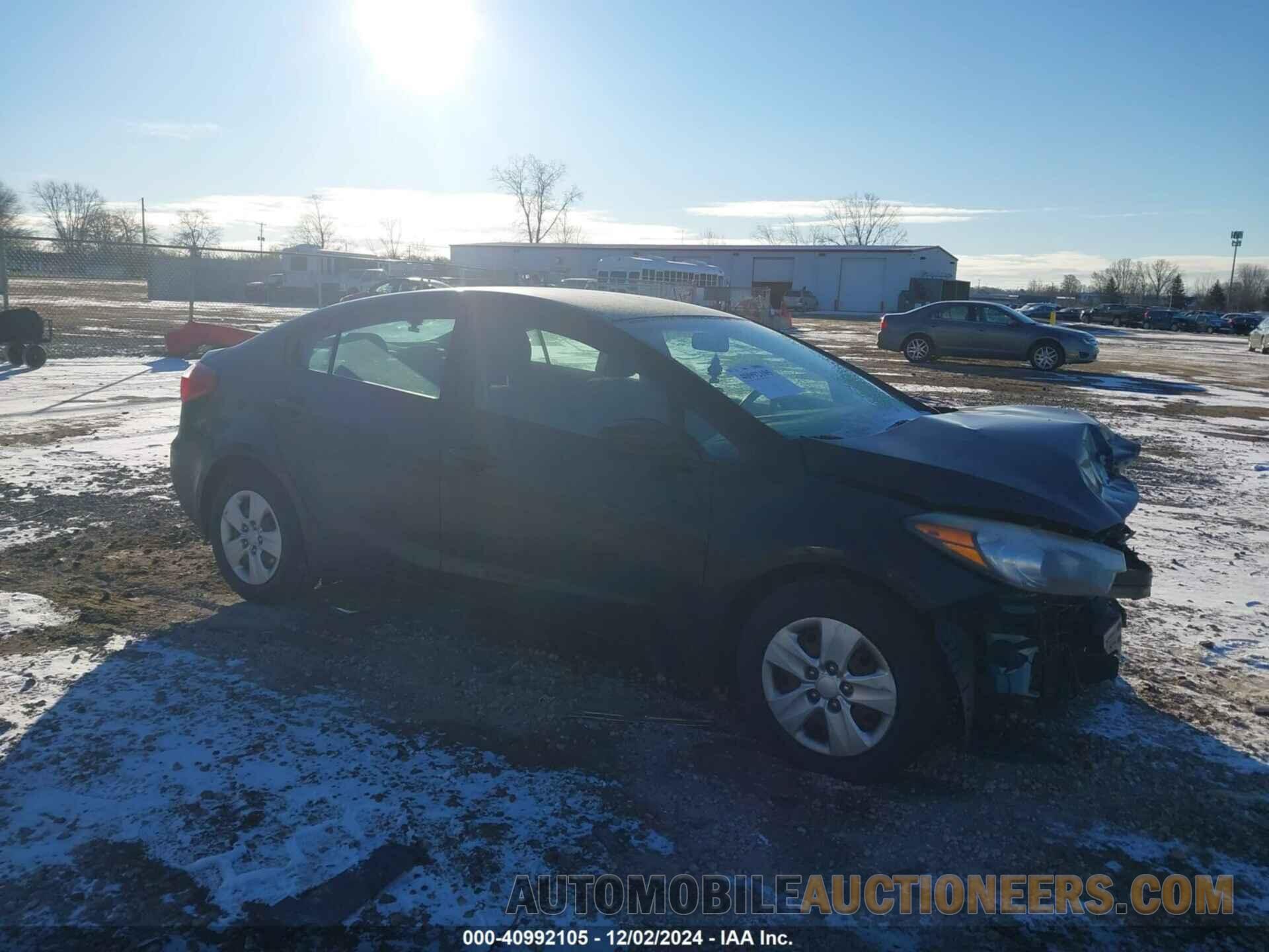 KNAFK4A63G5476008 KIA FORTE 2016