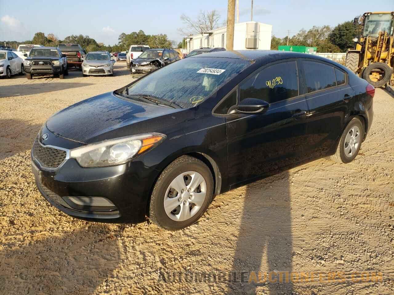 KNAFK4A63G5496789 KIA FORTE 2016