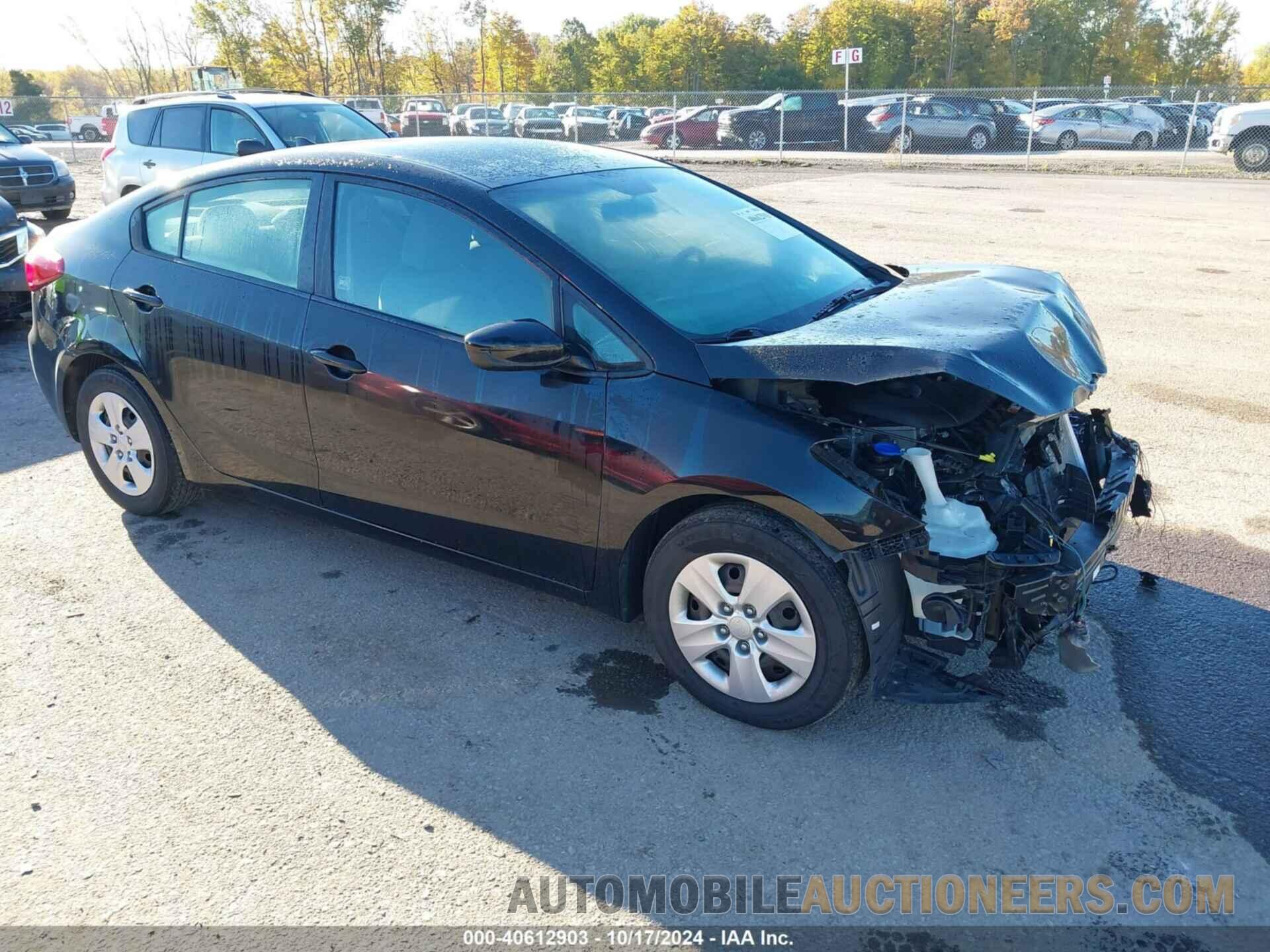 KNAFK4A63G5541908 KIA FORTE 2016