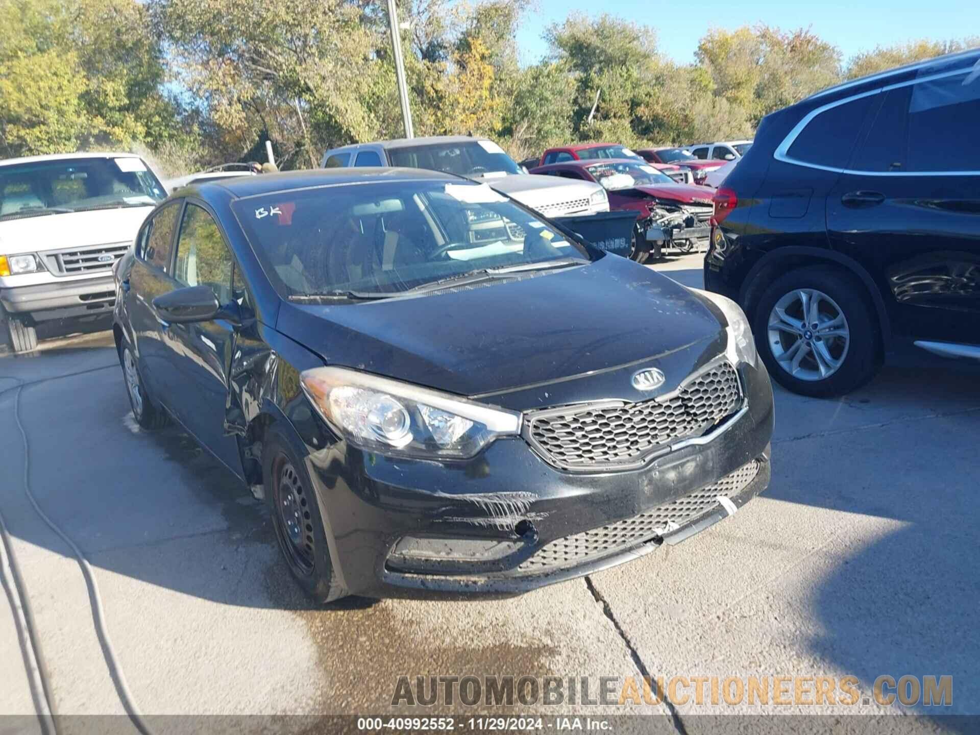 KNAFK4A63G5580790 KIA FORTE 2016