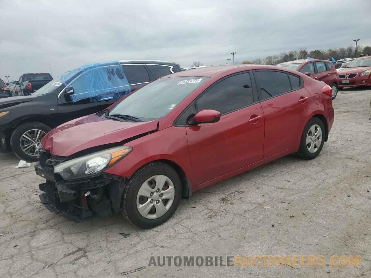 KNAFK4A63G5615585 KIA FORTE 2016