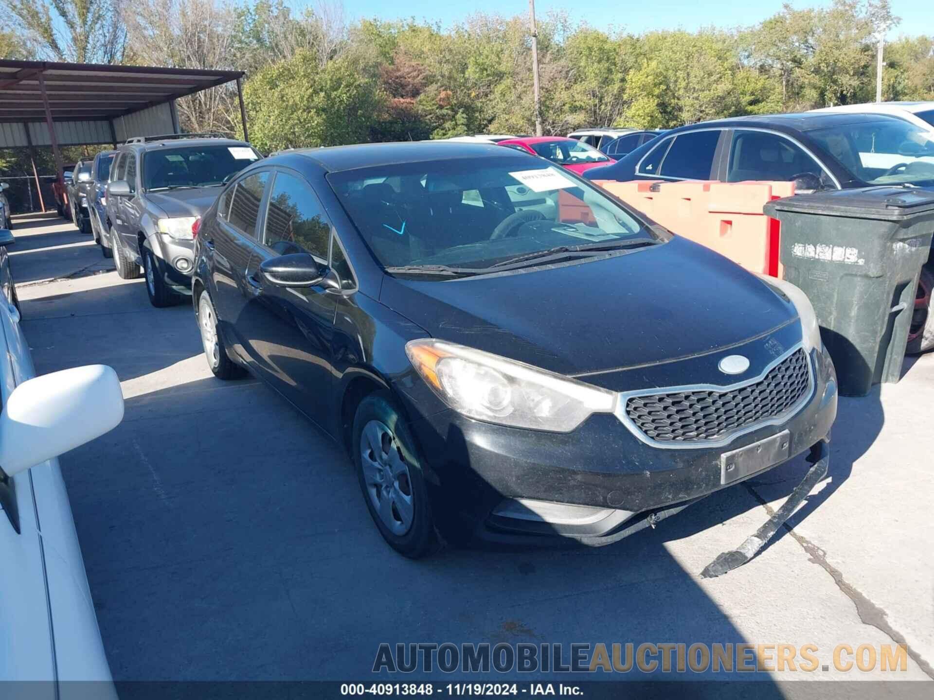 KNAFK4A64E5248371 KIA FORTE 2014