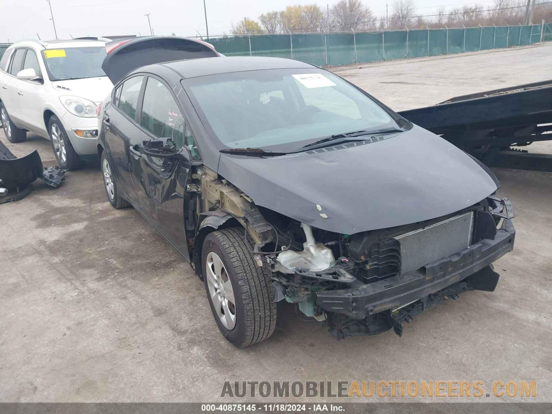 KNAFK4A64F5272087 KIA FORTE 2015