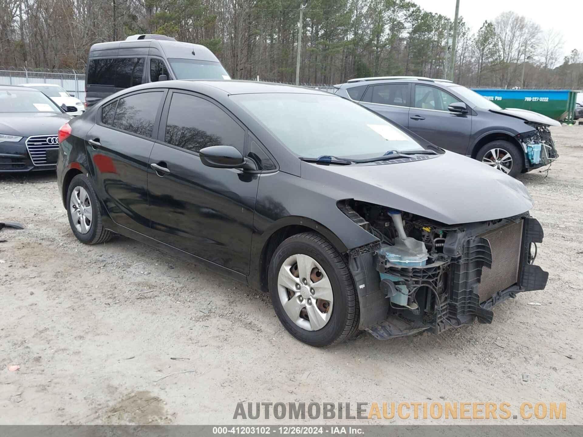 KNAFK4A64F5405785 KIA FORTE 2015