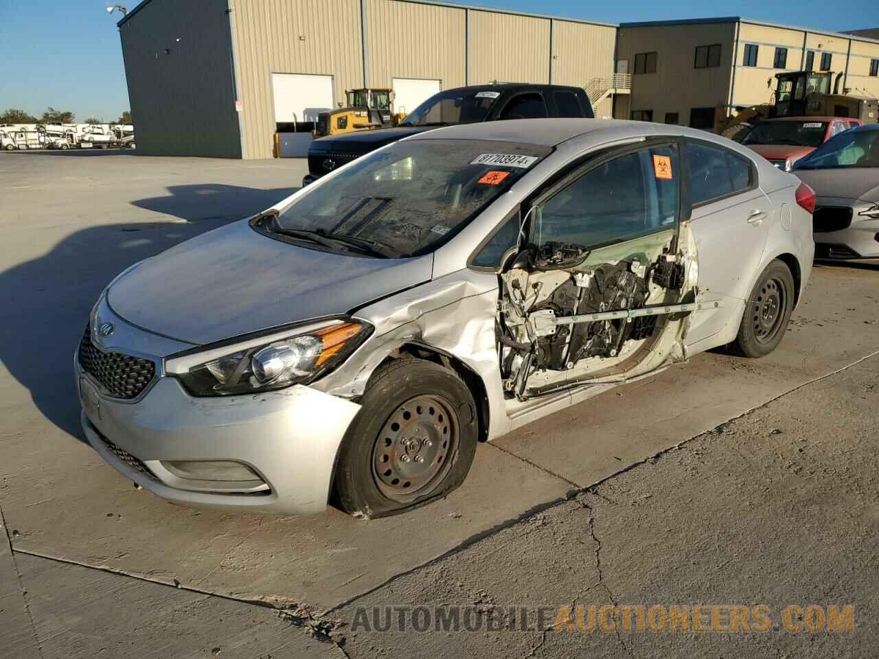 KNAFK4A64F5415457 KIA FORTE 2015