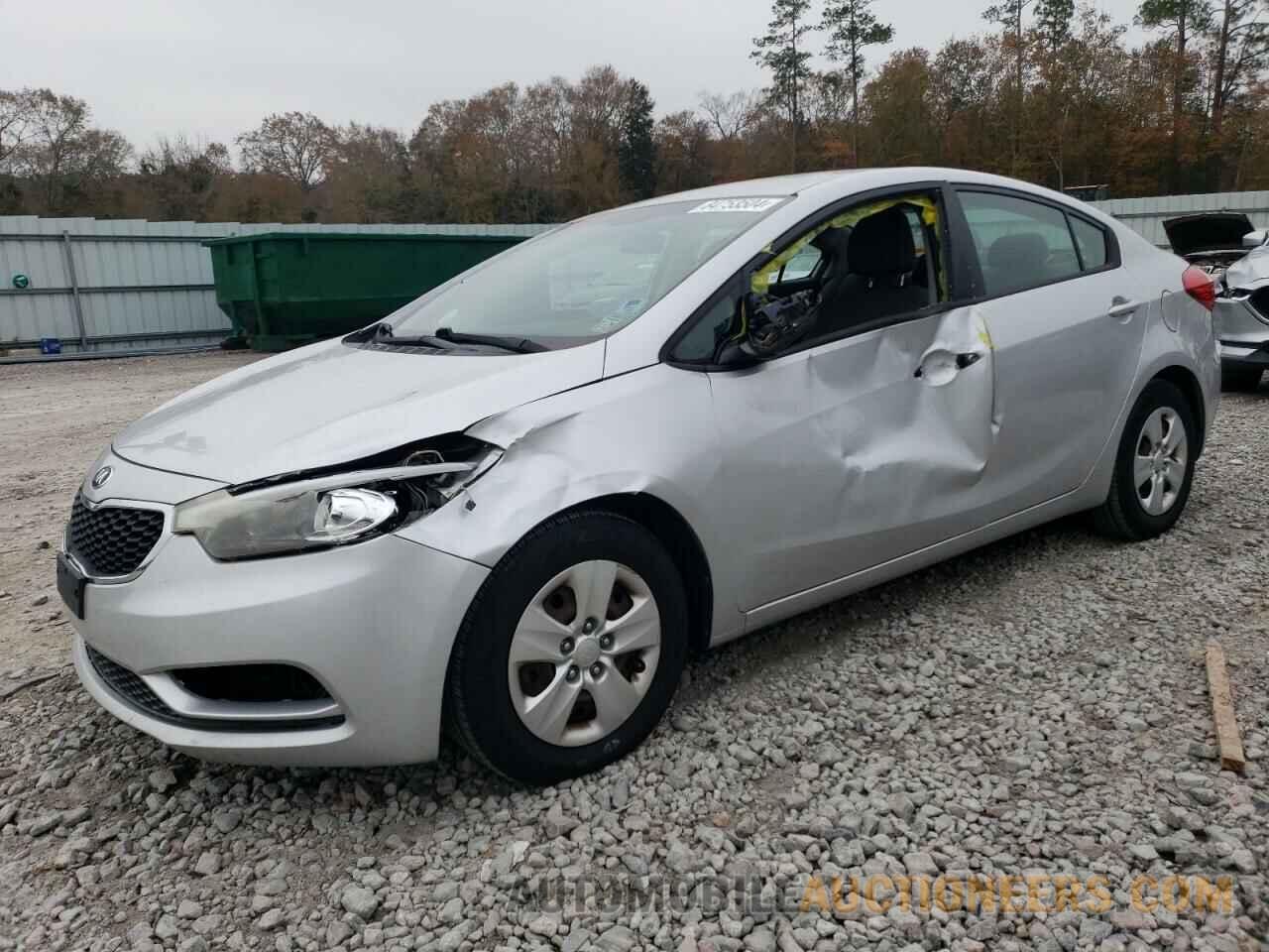 KNAFK4A64F5433702 KIA FORTE 2015