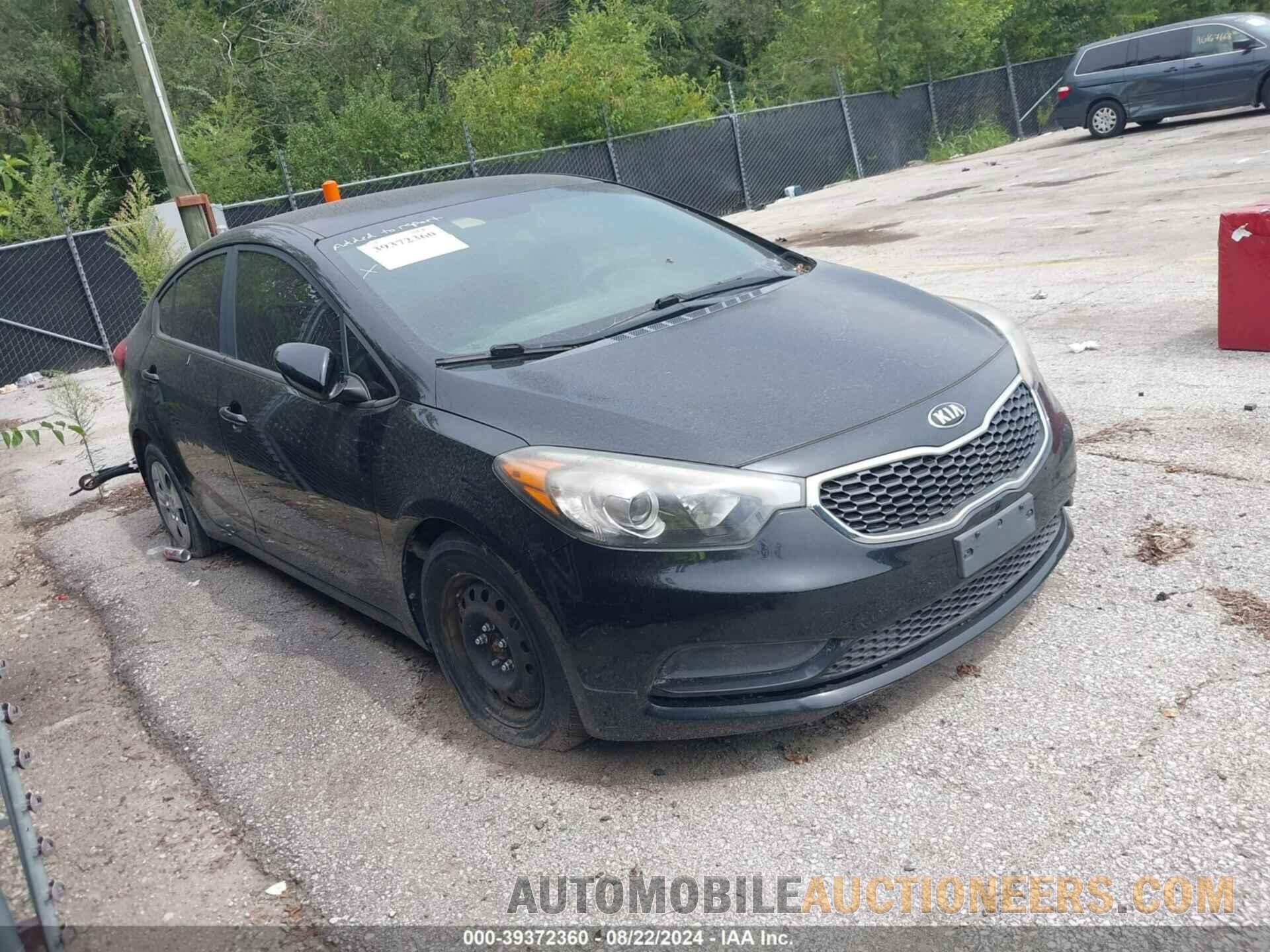 KNAFK4A64G5616955 KIA FORTE 2016