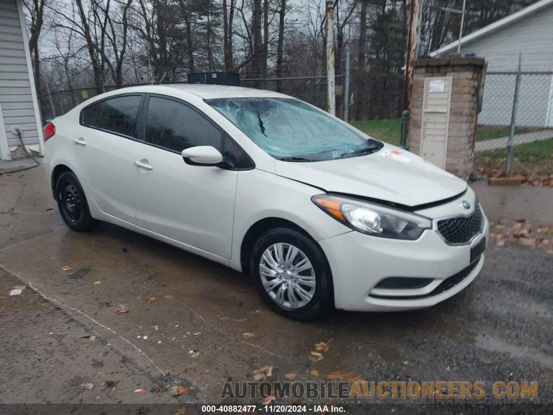 KNAFK4A65E5135514 KIA FORTE 2014