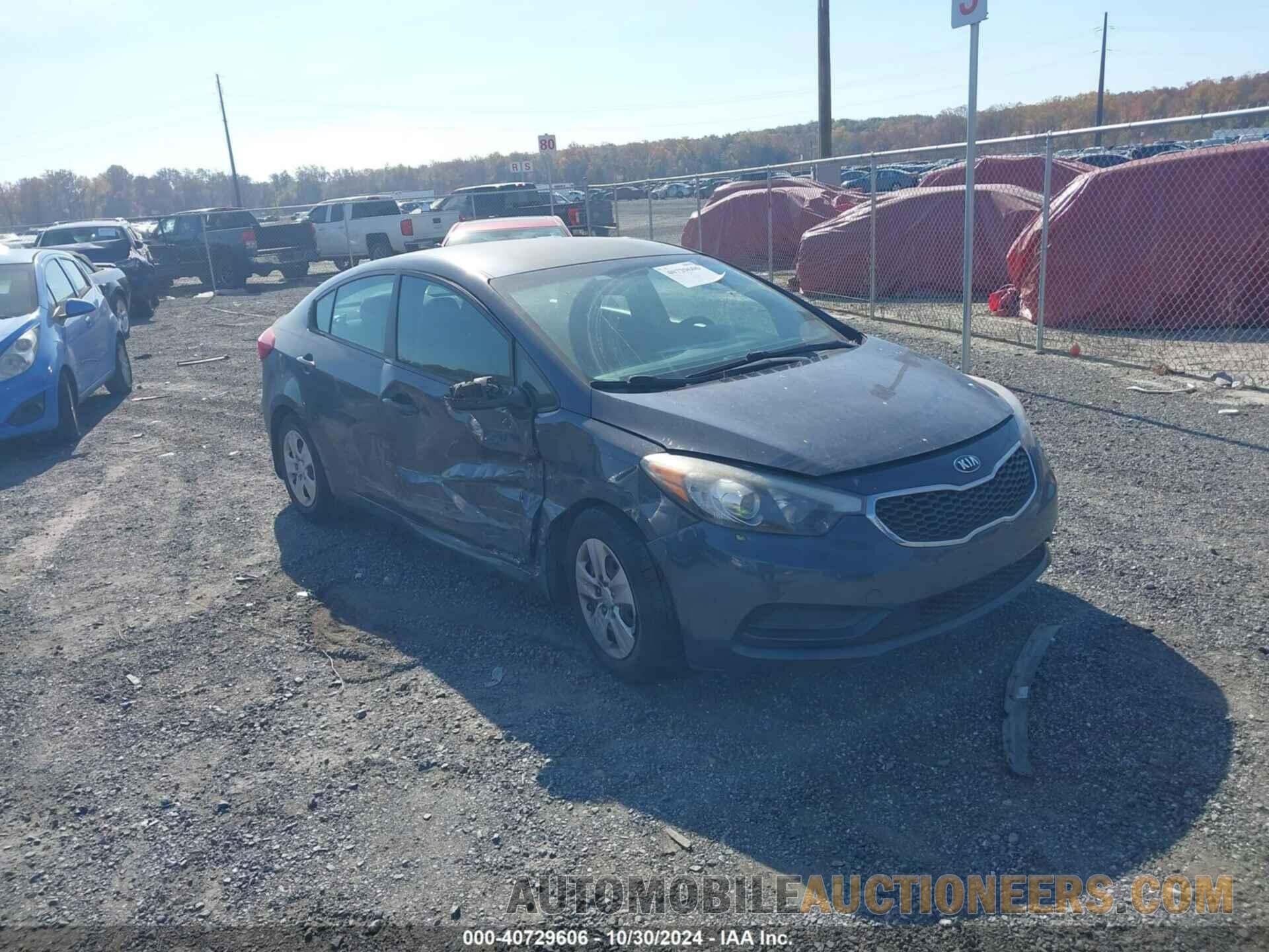 KNAFK4A65G5486698 KIA FORTE 2016