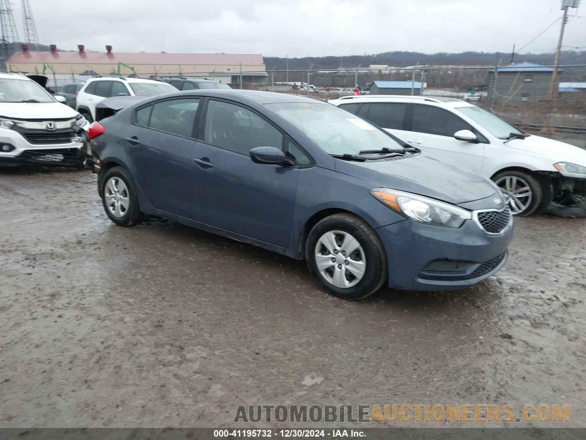 KNAFK4A65G5540226 KIA FORTE 2016