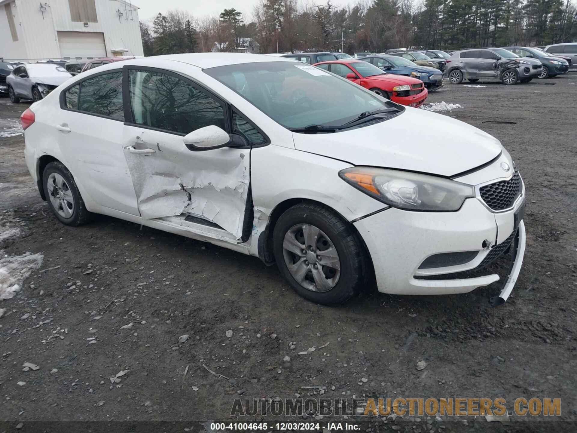 KNAFK4A66E5067689 KIA FORTE 2014