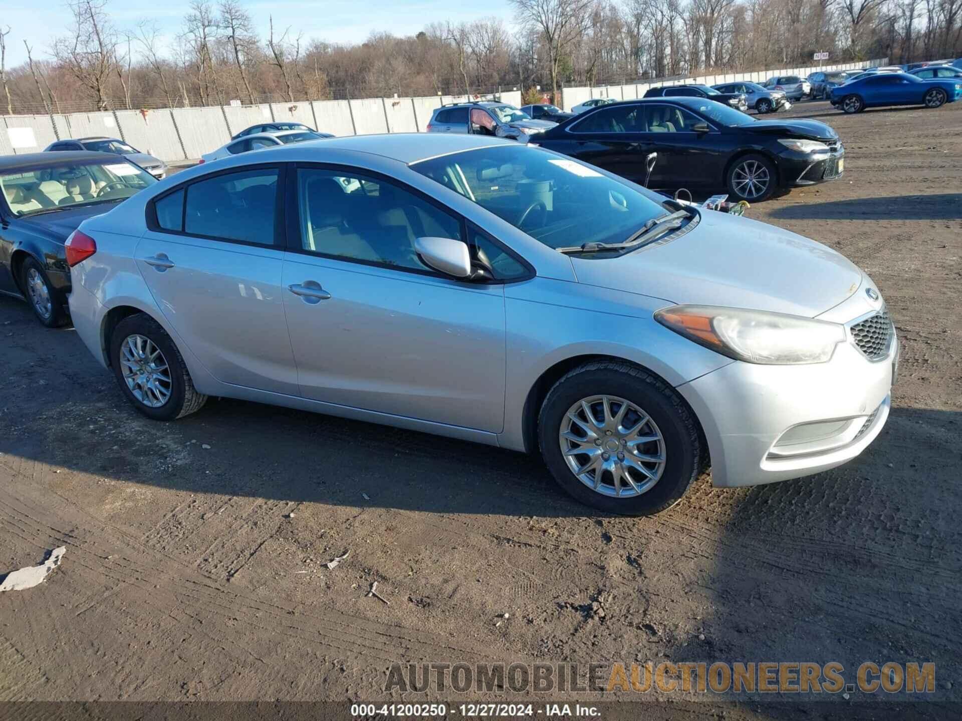 KNAFK4A66E5175116 KIA FORTE 2014