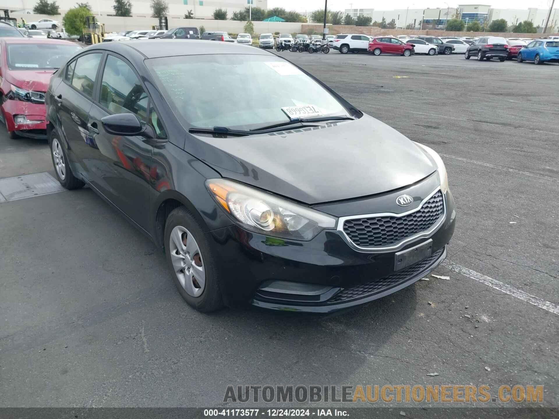 KNAFK4A66E5211984 KIA FORTE 2014