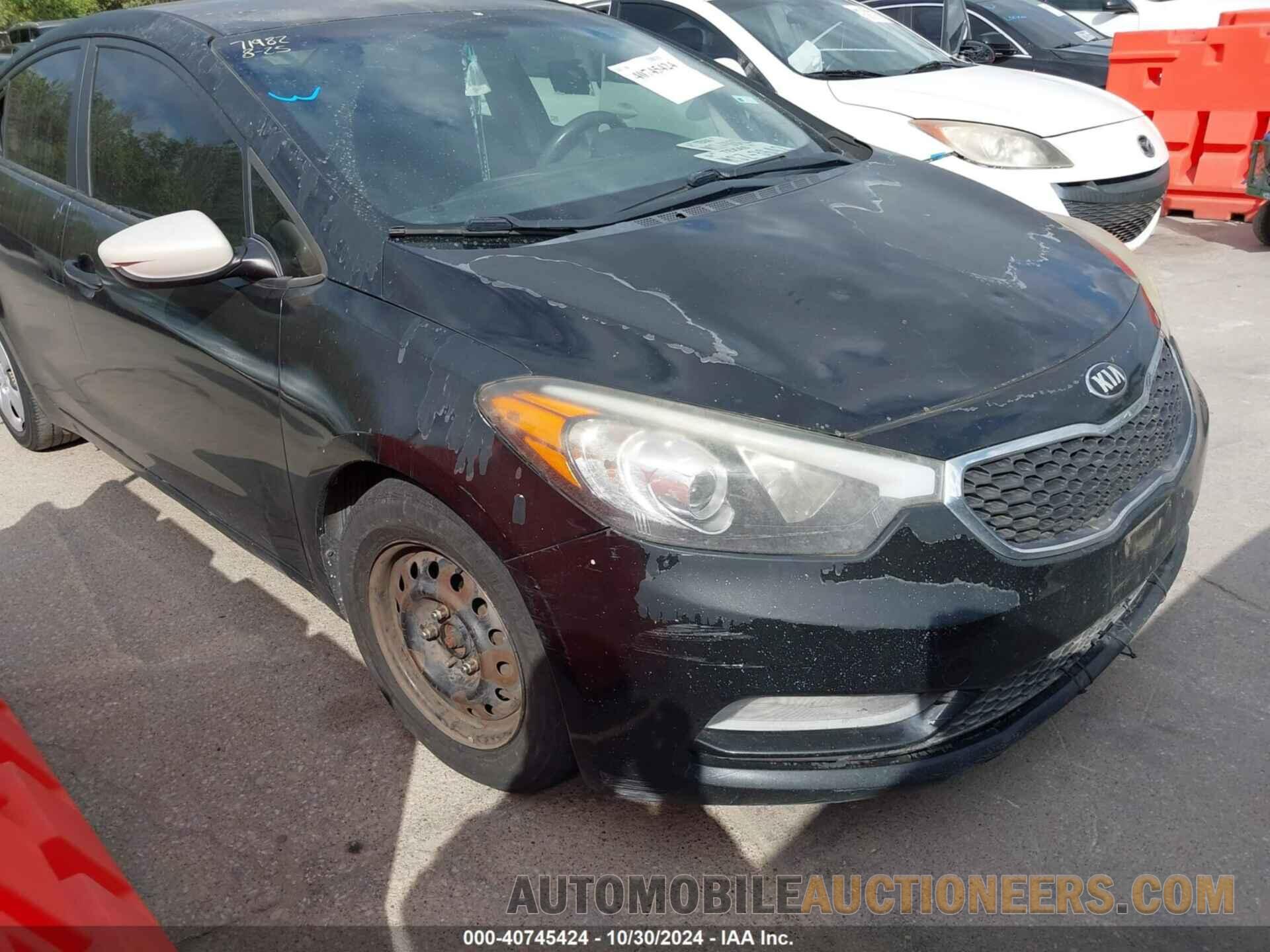 KNAFK4A66F5327798 KIA FORTE 2015