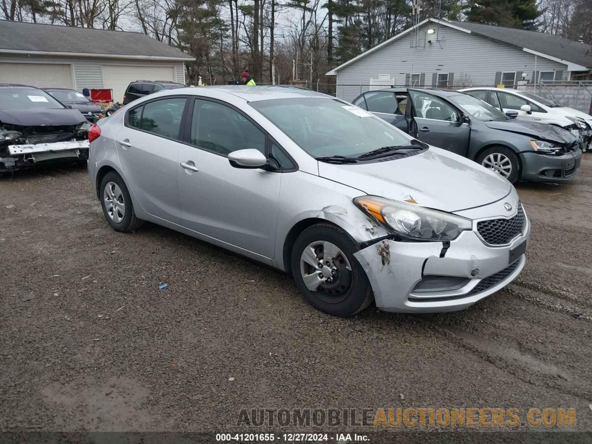 KNAFK4A66F5433183 KIA FORTE 2015