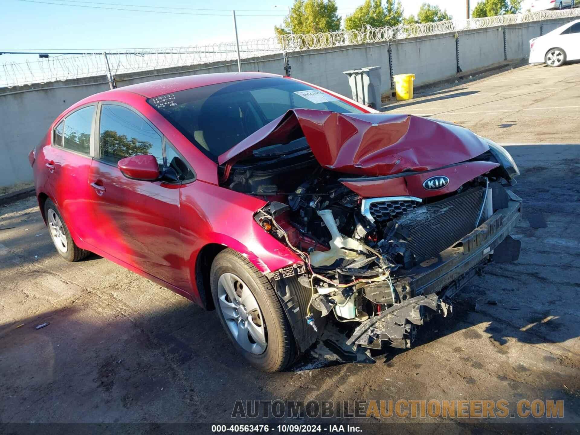 KNAFK4A66G5510684 KIA FORTE 2016