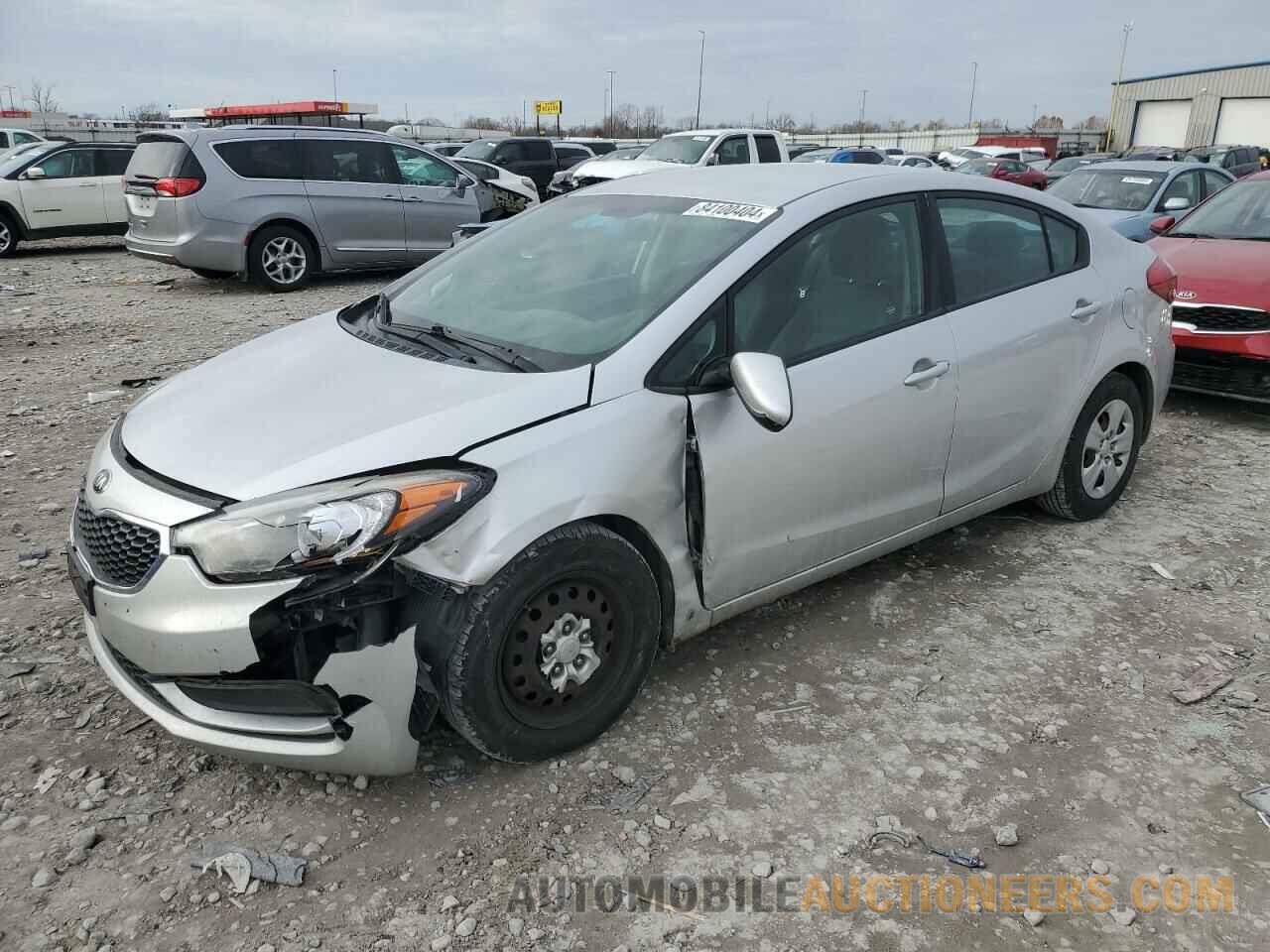 KNAFK4A66G5520566 KIA FORTE 2016