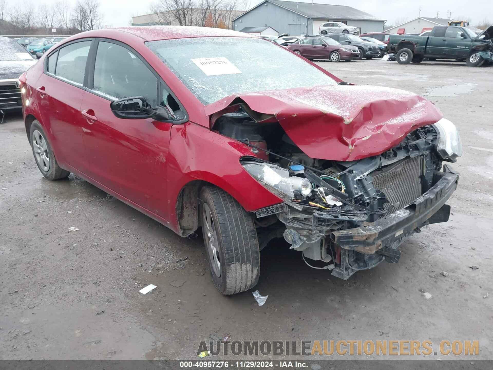 KNAFK4A66G5612552 KIA FORTE 2016