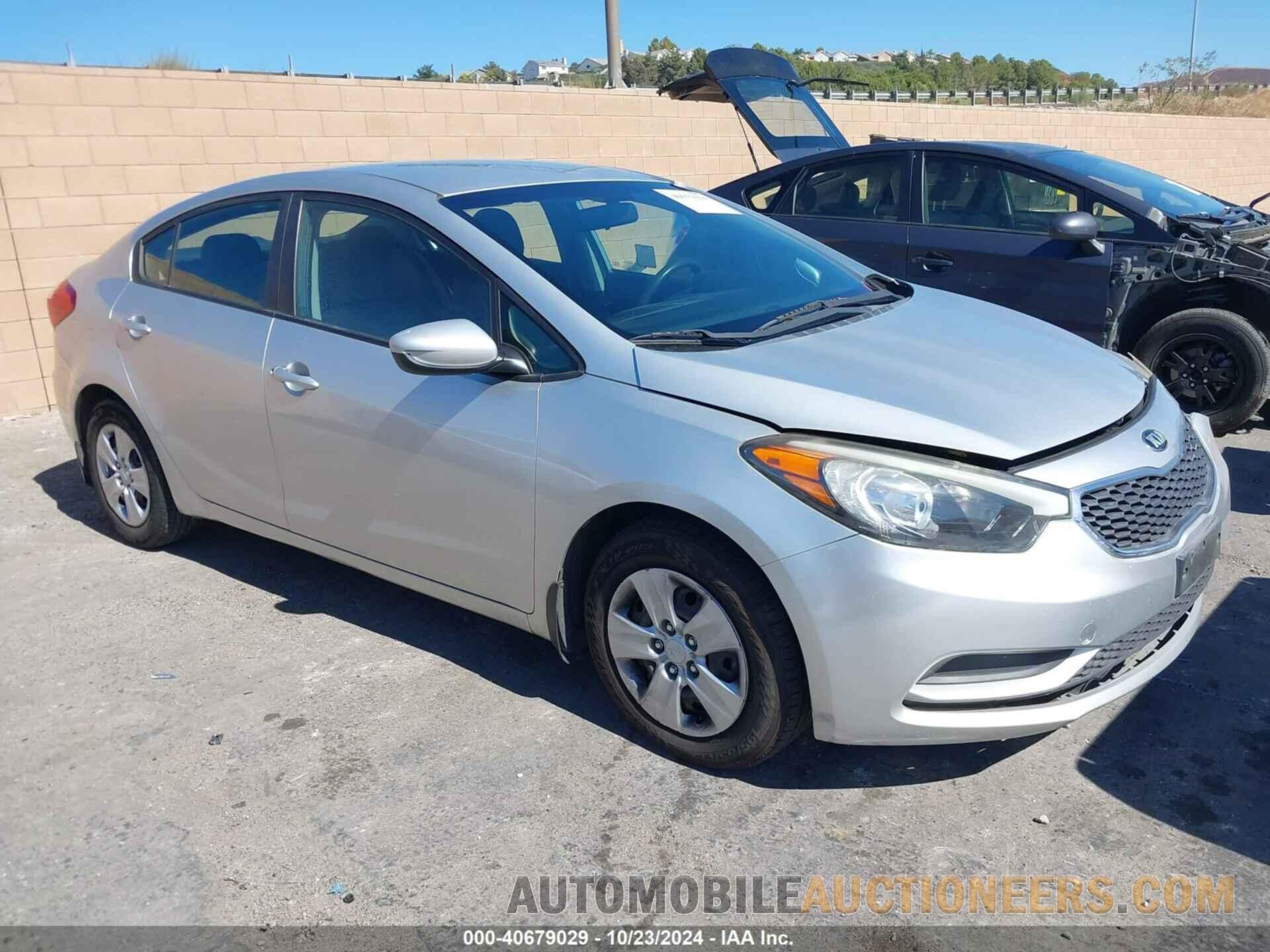 KNAFK4A67E5132131 KIA FORTE 2014