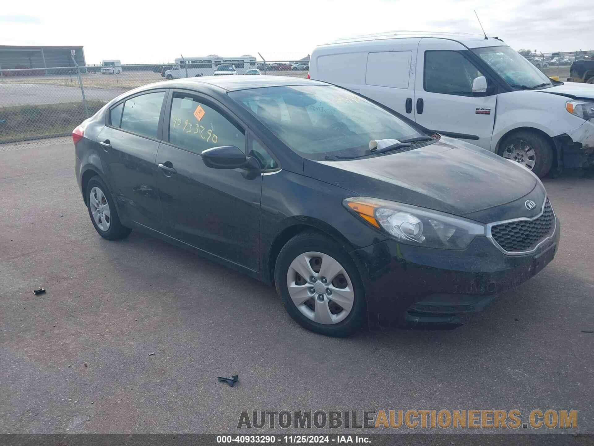 KNAFK4A67F5314381 KIA FORTE 2015