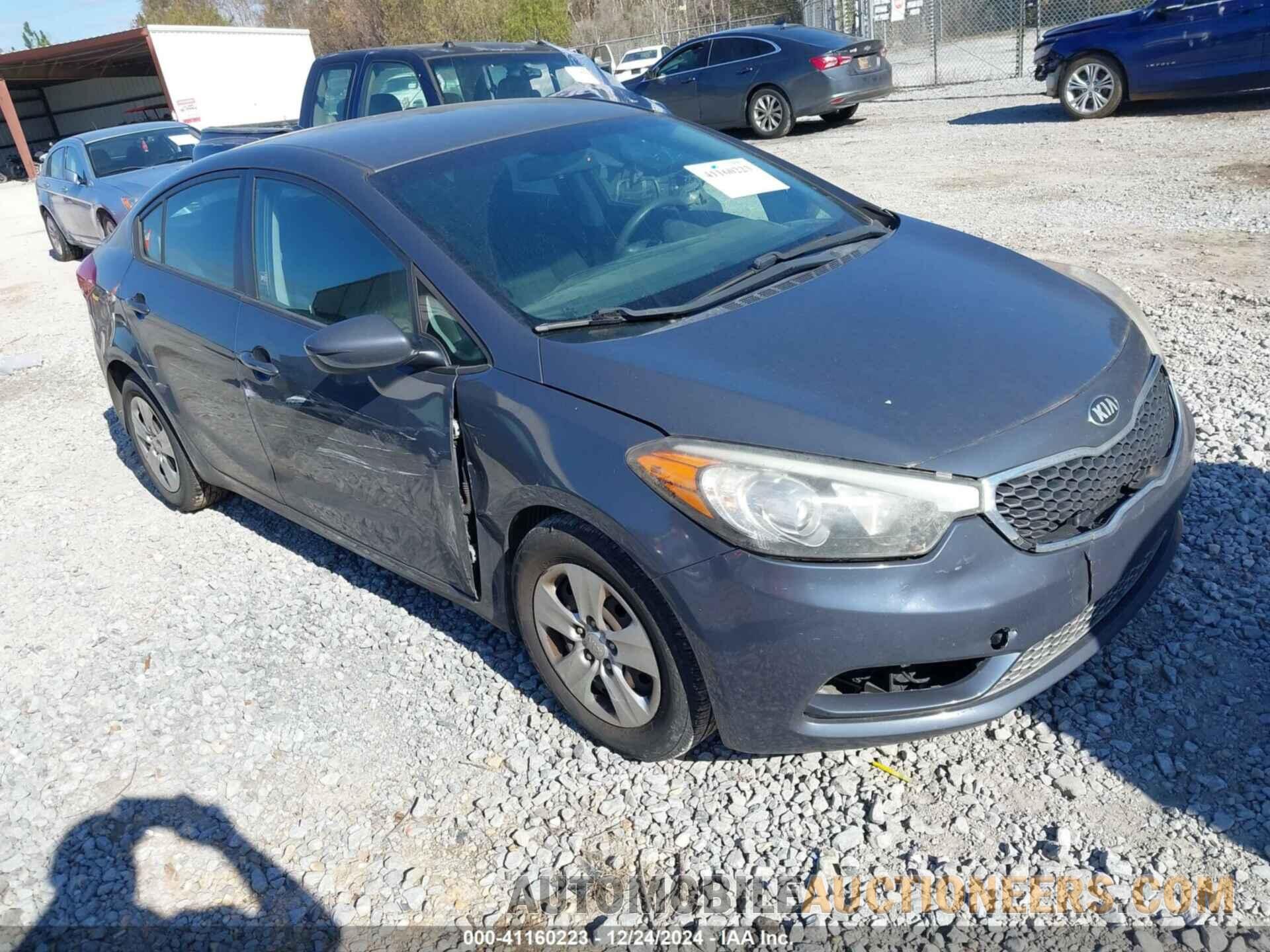 KNAFK4A67G5437440 KIA FORTE 2016