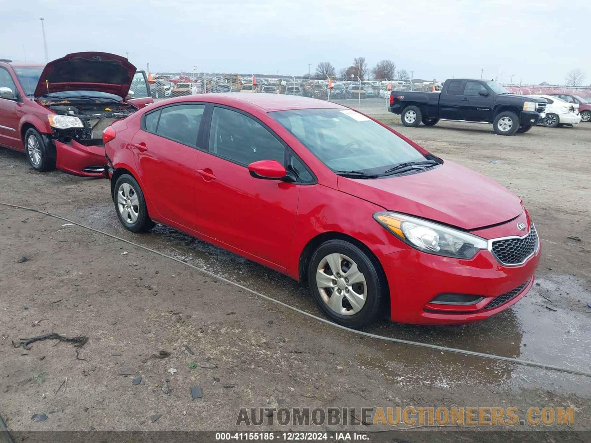 KNAFK4A67G5482152 KIA FORTE 2016