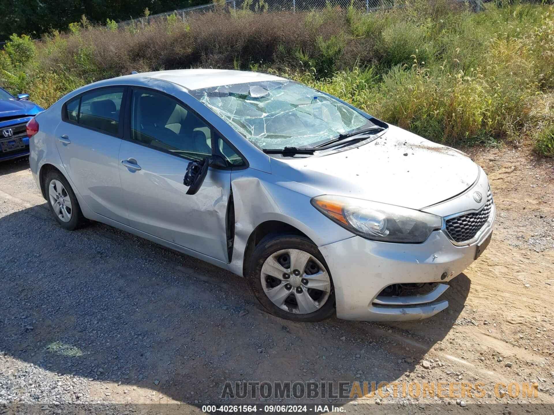 KNAFK4A67G5540454 KIA FORTE 2016