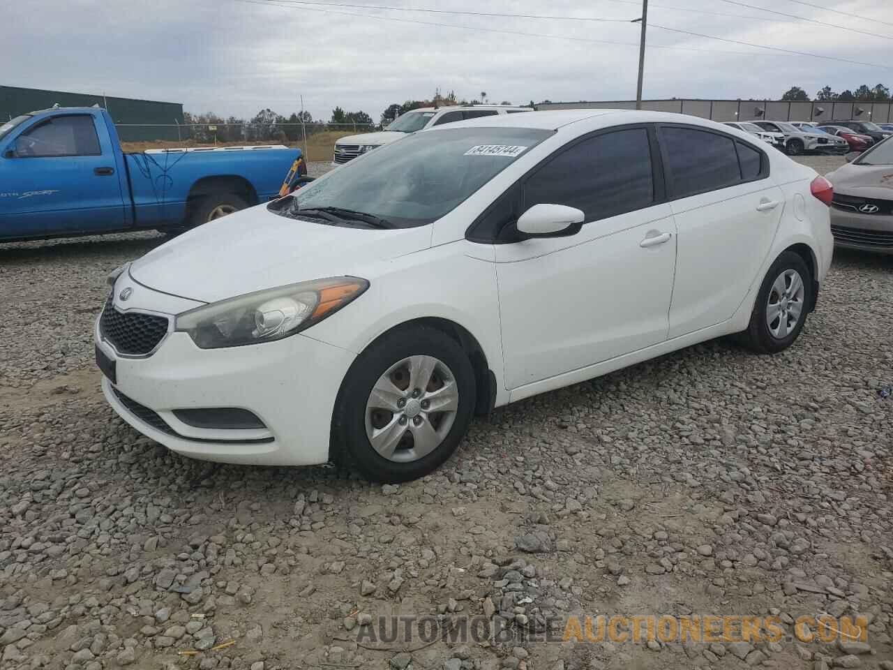 KNAFK4A67G5604363 KIA FORTE 2016