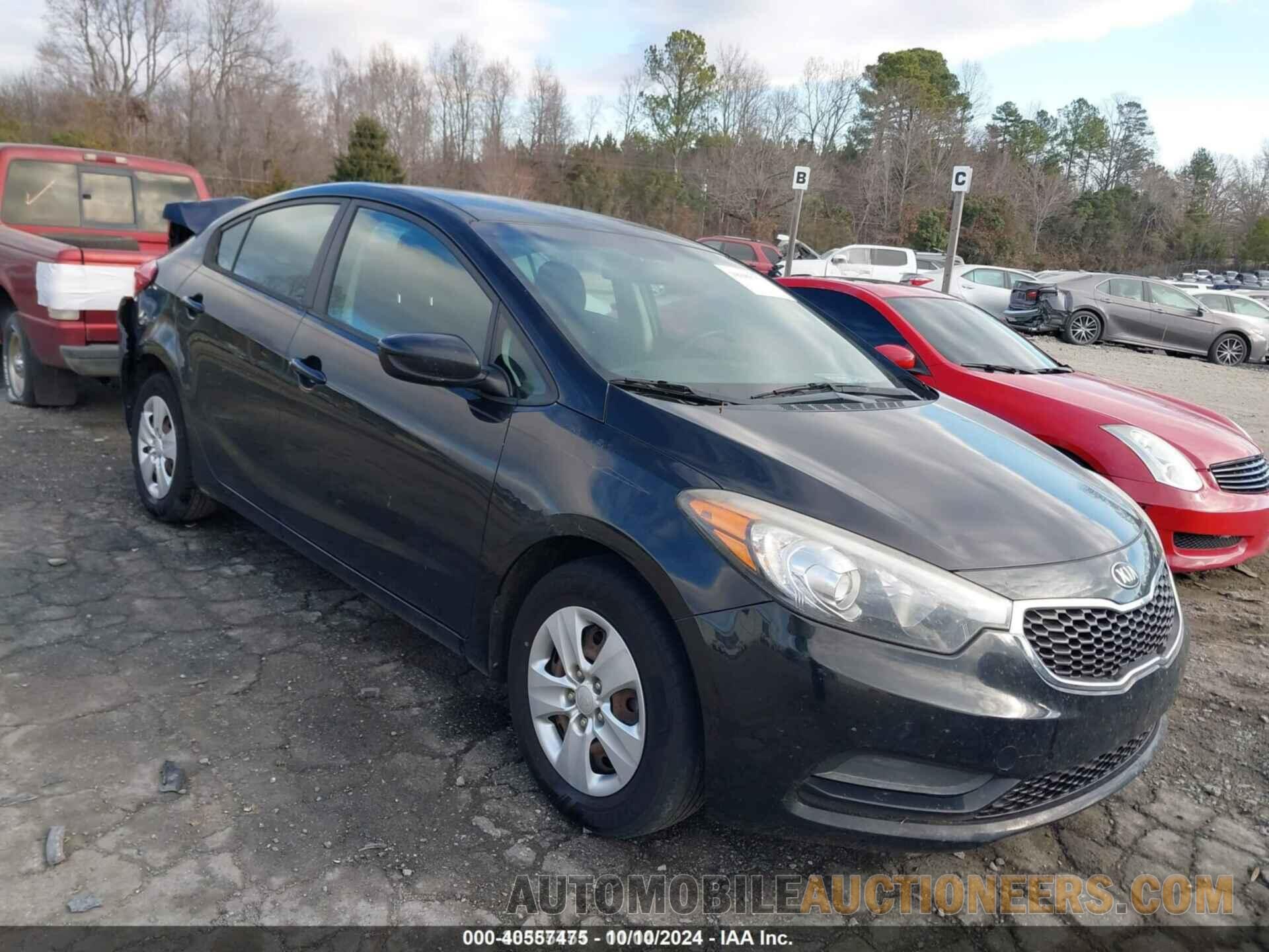 KNAFK4A68E5215809 KIA FORTE 2014