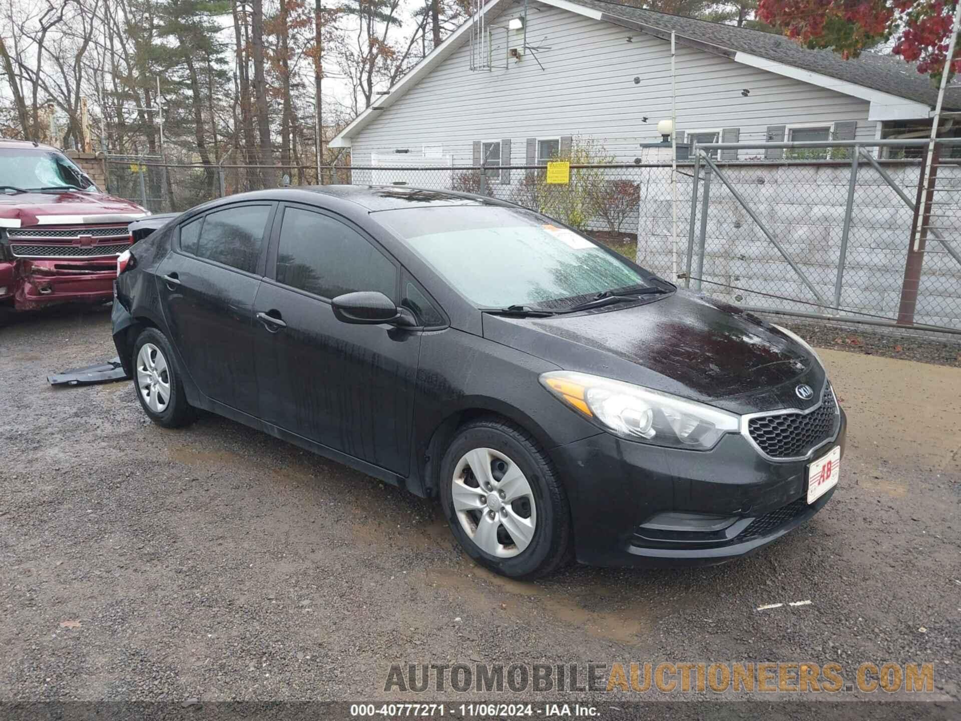 KNAFK4A68F5259312 KIA FORTE 2015