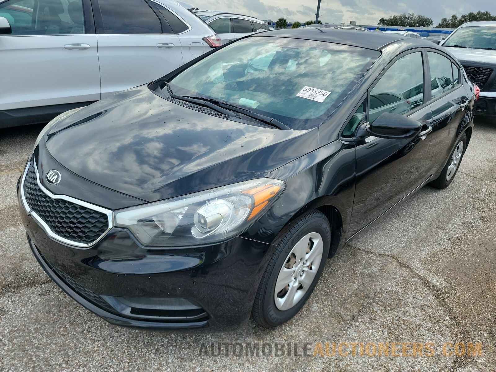 KNAFK4A68F5392510 Kia Forte LX 2015