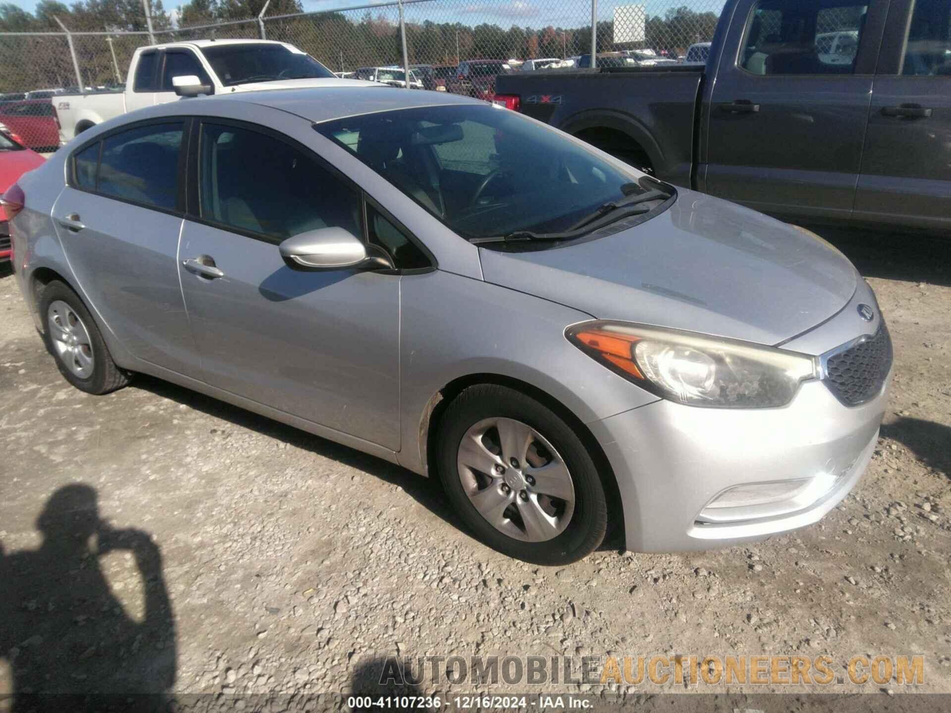 KNAFK4A68F5433475 KIA FORTE 2015