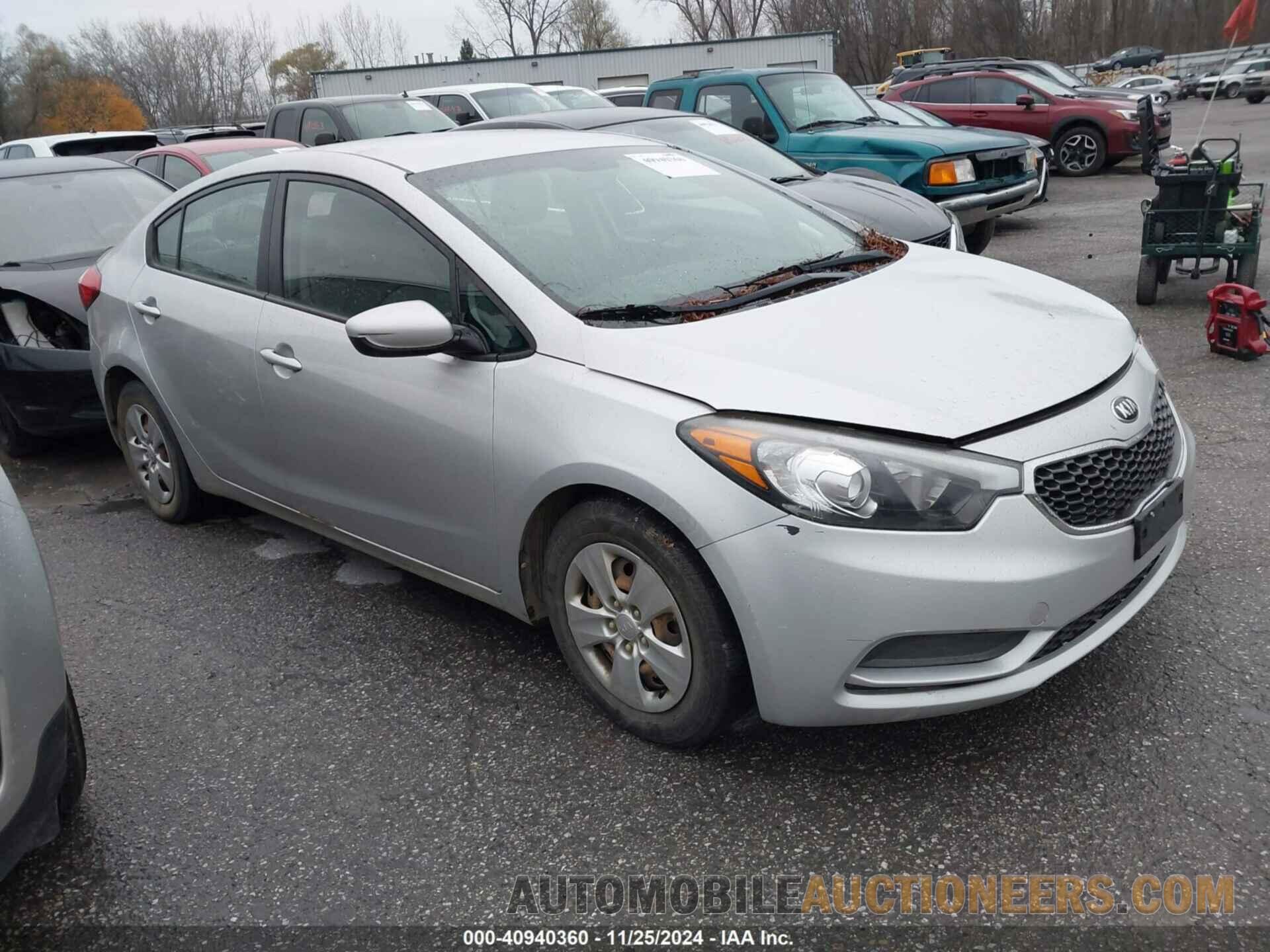 KNAFK4A68G5463979 KIA FORTE 2016