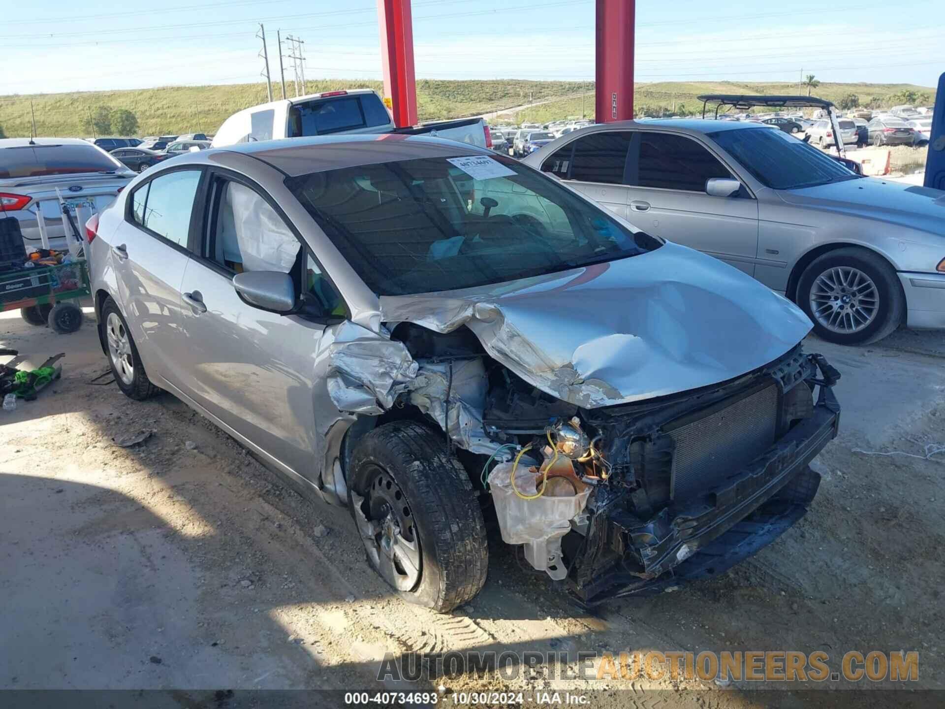 KNAFK4A68G5602752 KIA FORTE 2016