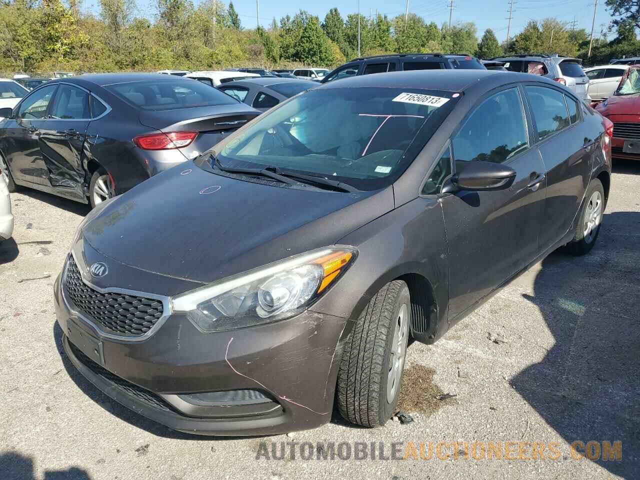 KNAFK4A69E5072059 KIA FORTE 2014