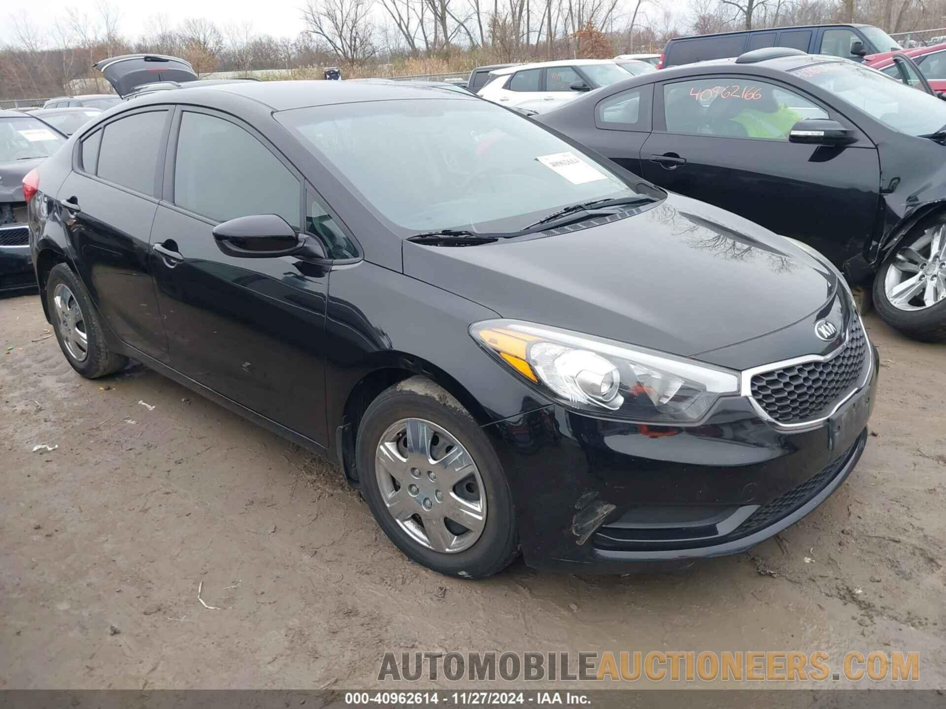 KNAFK4A69E5162165 KIA FORTE 2014