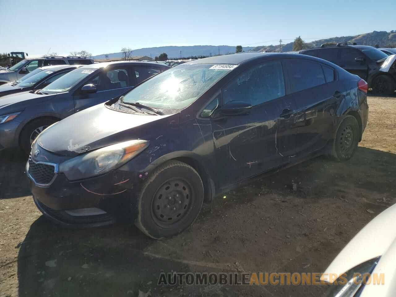 KNAFK4A69E5186384 KIA FORTE 2014