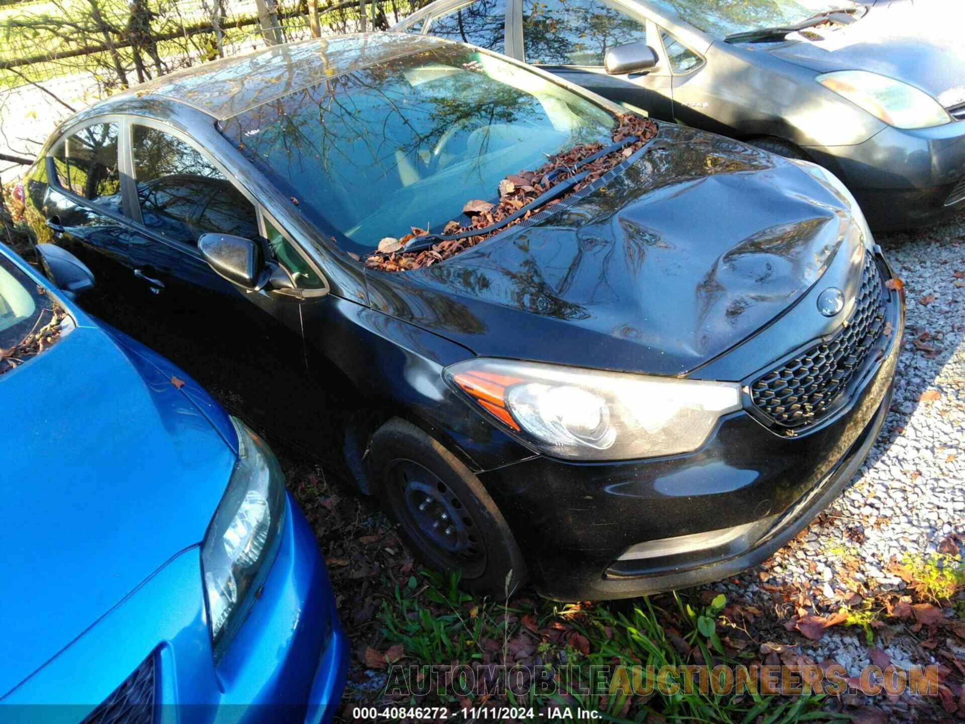 KNAFK4A69E5207976 KIA FORTE 2014