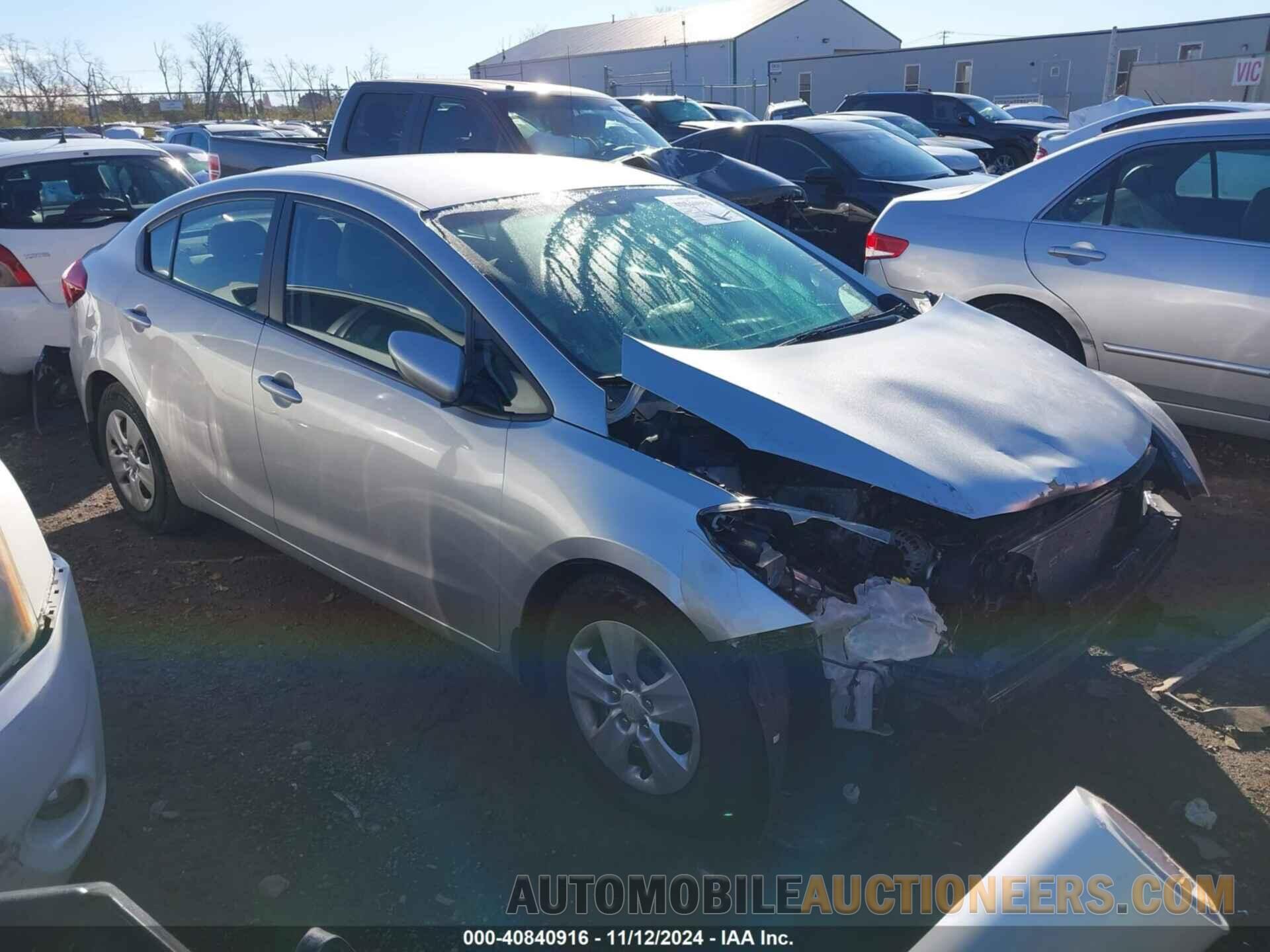 KNAFK4A69F5365848 KIA FORTE 2015