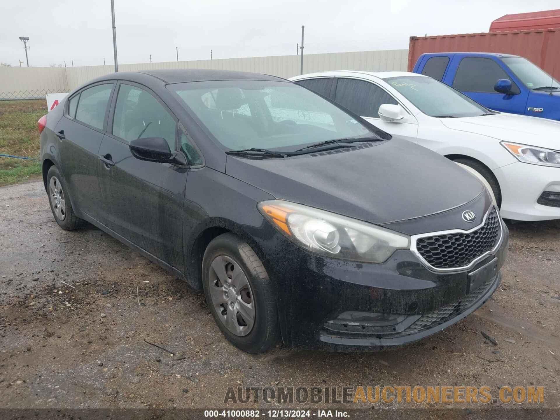 KNAFK4A69F5429211 KIA FORTE 2015