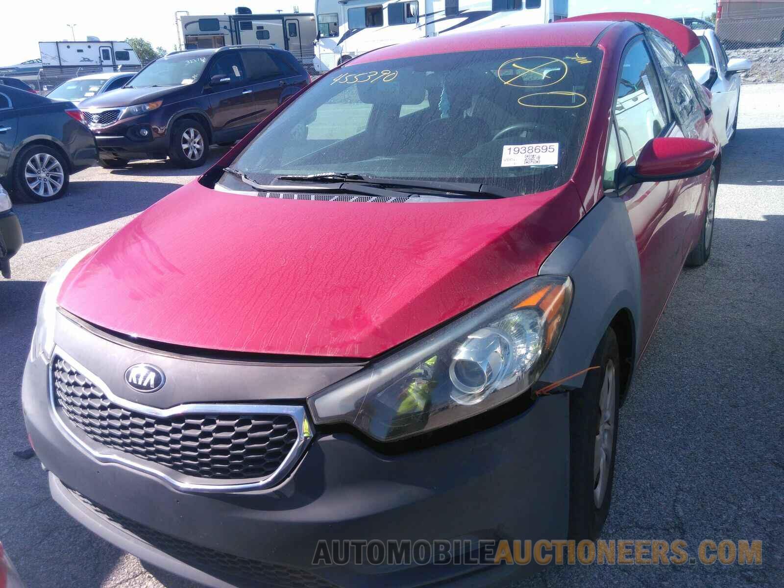 KNAFK4A69G5455390 Kia Forte 2016