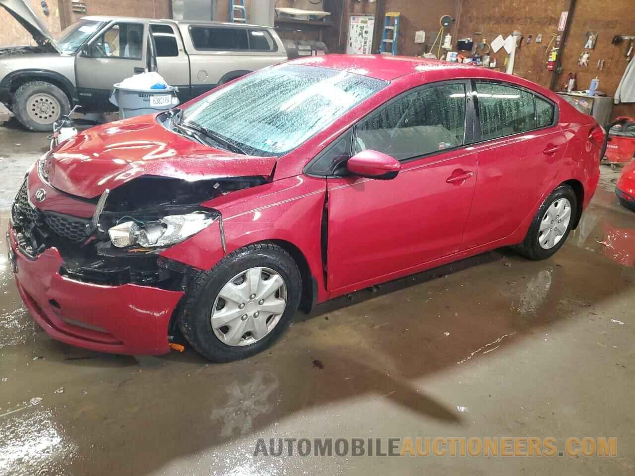 KNAFK4A69G5493167 KIA FORTE 2016