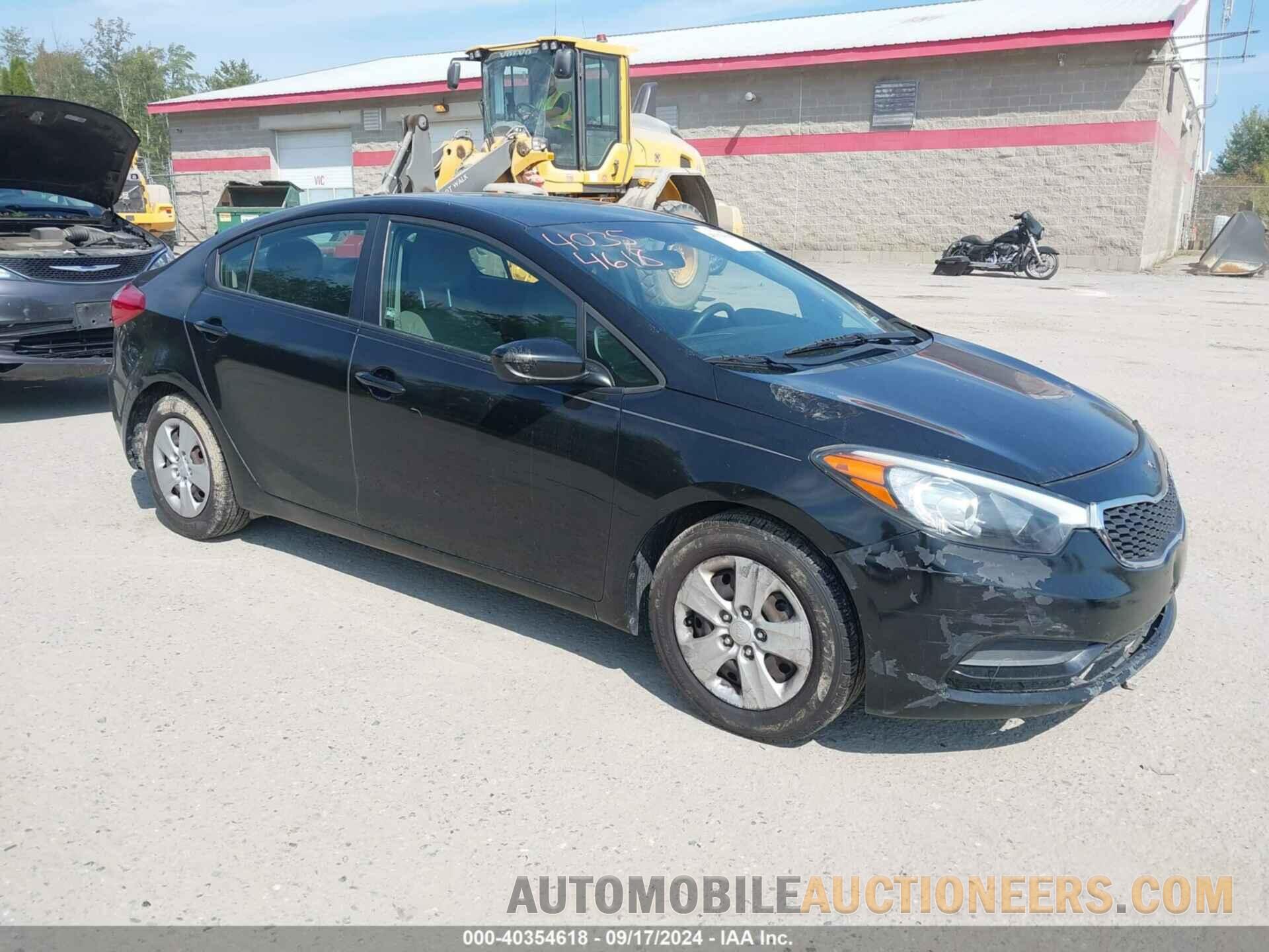 KNAFK4A69G5541976 KIA FORTE 2016