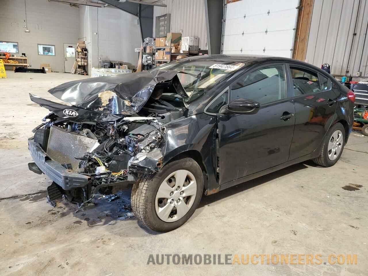 KNAFK4A69G5567591 KIA FORTE 2016