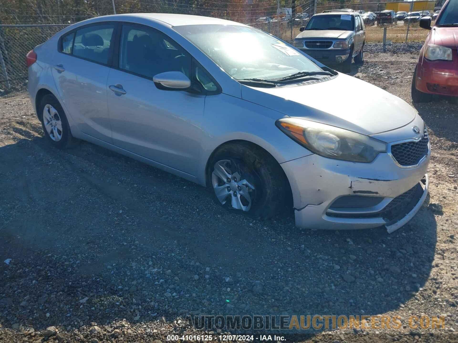 KNAFK4A69G5607894 KIA FORTE 2016