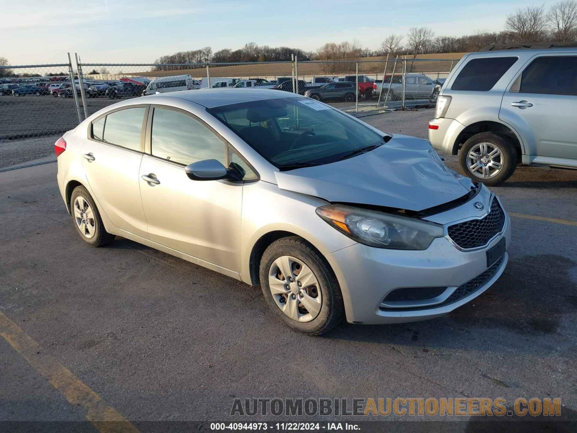 KNAFK4A6XE5137873 KIA FORTE 2014